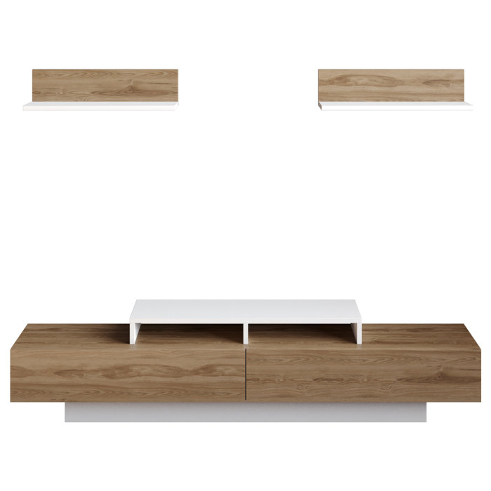 Orren Ellis Pritts TV Stand for TVs up to 75"& Reviews Wayfair